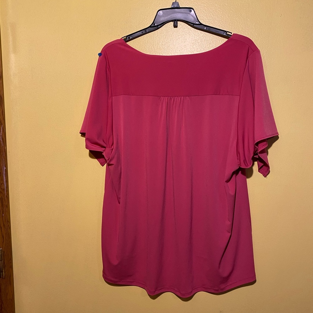 Pink Flowy Top - Picture 2 of 3